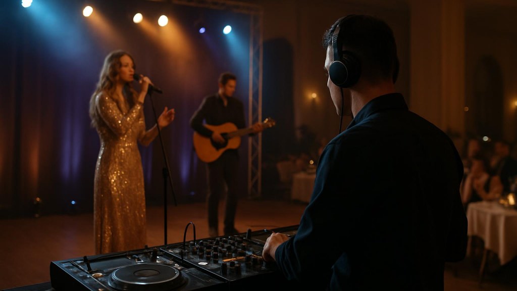 Capodanno con musica a Mantova: musica live o DJ set DJ o cantante in una sala eventi per Capodanno